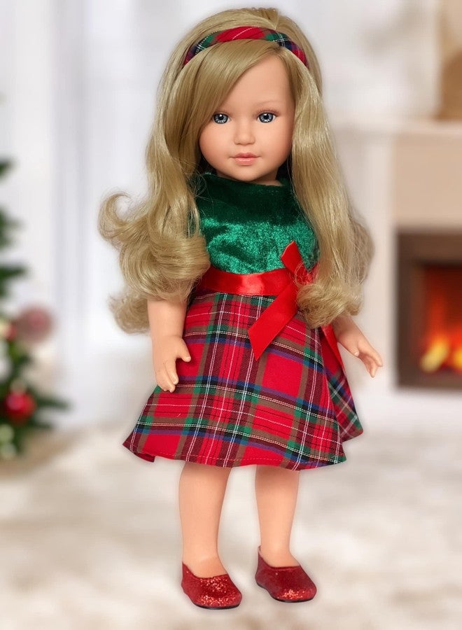 MBD New Holiday Dress Fits 18 Inch Girl Dolls - Image 1
